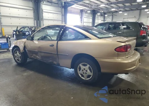 2000 Chevrolet Cavalier from USA, damaged, VIN 1G1JC1243Y7404360